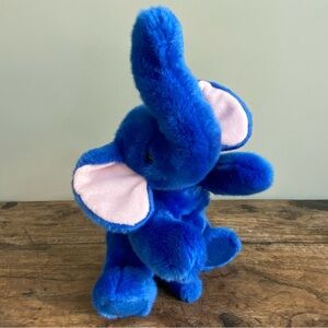 Plush Blue Elephant Toy